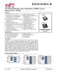 Silicon Laboratories SI5351A/B/C Datasheet