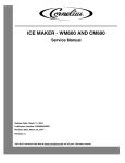 Cornelius CM600 Service manual