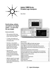 Agilent Technologies 16800 Series Specifications