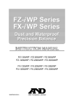 A&D FX-3000iWP Specifications