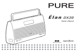 PURE Elan Owner`s manual