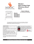 MHSC WR1000L02 Owner`s manual