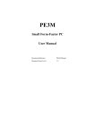 BLUE CHIP PE3M User manual