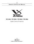 Runco VIDEO XTREME VX-22I Specifications
