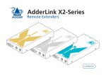 ADDER X2 Specifications