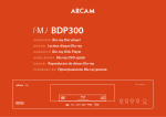 Arcam BDP300 Operating instructions