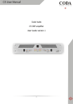 Coda C5 User guide