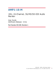 Wohler AMP1-16-3G User guide