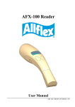 Allflex AFX-100 User manual