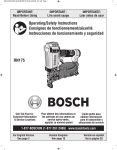 Bosch RN175 Specifications