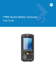 Motorola FR68 Series User guide
