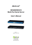 Atop ABLELink SE5408 User`s manual