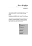 PDF manual - Macro Scheduler