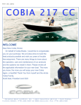 Cobia Boats 217 CC Specifications