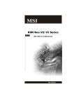 MSI K9N Neo V3 Series User`s manual