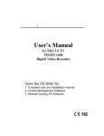 Ultra Disk DVR 7 User`s manual