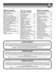 QEP 60060 Specifications