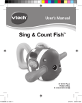 VTech Sing & Count Fish User`s manual
