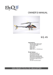 ElyQ EQ.45 Owner`s manual