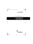 Radio Shack 22-178 Owner`s manual