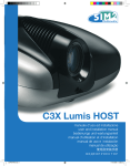 Sim2 Lumis HOST C3X Installation manual