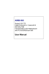 Advantech AIMB-560 User manual