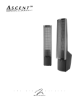 MartinLogan Ascent LoudSpeaker Specifications