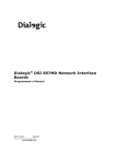 Dialogic DSI SS7MD Specifications