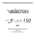 Vidikron Vision 65 Specifications