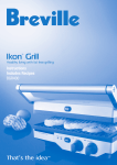Operating your Breville Ikon Grill