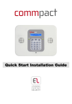 Electronics Line Commpact Installation guide