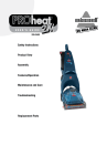 Bissell ProHeat 2X-EX9200 User`s guide