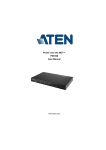 ATEN ALTUSEN PN9108 User manual