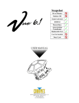 Chauvet Vue 6.1 User manual