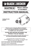 Black & Decker BDCDMT120 Instruction manual
