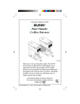 Bunn GR-8 Specifications