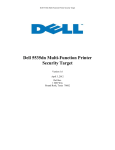 Dell 5535dn Multi-Function Printer Security Target