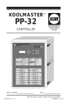 ACME Koolmaster PP-32 Installation guide