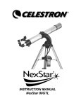 Celestron NexStar 80GTL Instruction manual