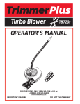 MTD GC720r Operator`s manual