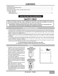 Casablanca Wilderness Owner`s manual