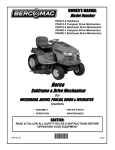 Bercomac 700413-5 Owner`s manual