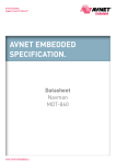 MTD 860 Series Datasheet