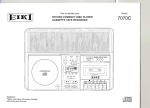 Eiki 7070C Specifications