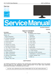 AOC 2436Vw Service manual