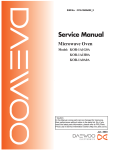Daewoo KOR-1A0A Service manual