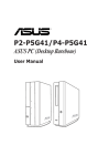 Asus P2-P5G41 User manual