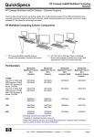 HP Presario 6200 - Desktop PC QuickSpecs