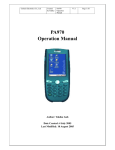 Unitech PA970 Service manual