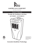 American Comfort Worldwide ACW200 Owner`s manual